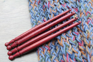 Size N-K-J-I Crochet Hook, Crochet hook set , Handmade set of Crochet hook, Purple **BUY ONE or SET**