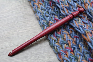 Size N-K-J-I Crochet Hook, Crochet hook set , Handmade set of Crochet hook, Purple **BUY ONE or SET**