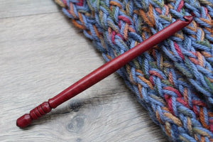 Wooden Crochet hook, Handmade Turned wood Crochet Hook, Wood Crochet hook, Crochet Hook, size N