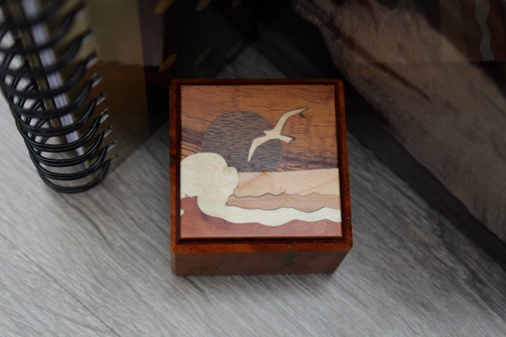 Office Paperweight, Paper weight, Picture Paper weight, Wood Inlay Handmade in USA 11