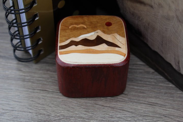 Paper weight, Office Paperweight, office Gift, Colleague Gift, Retirement Gift, Red Sun