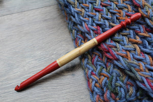 Size N-J-I-H Crochet Hook, Crochet hook set , Handmade set of Crochet hook, Pink Black White **BUY ONE or SET**
