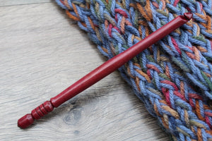 Wooden Crochet hook, Handmade Turned wood Crochet Hook, Wood Crochet hook, Crochet Hook, size N