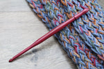 Wooden Crochet hook, Handmade Turned wood Crochet Hook, Wood Crochet hook, Crochet Hook, size I