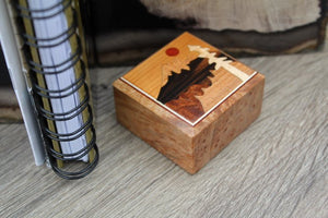 Office Paper weight, Corporate Gift Paperweight, Personalized Paper Weight, Wood Inlay, Handmade in USA 4