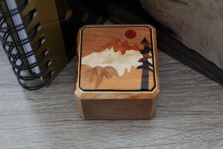 Office Paper weight, Corporate Gift Paperweight, Personalized Paper Weight, Wood Inlay, Handmade in USA 4