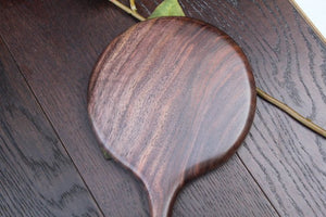 Walnut Mirror, Wood Hand Mirror, Wooden Wall Mirror, Personalized Mirror, Figured Oregon Black Walnut Handmade in USA
