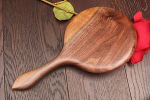 Walnut Mirror, Hand Mirror, Wall Mirror, Travel Mirror, Wall art collectible Wood Highly Figured Oregon Black Walnut Wood Made in USA