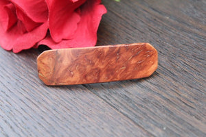 Manzanita Hair Barrette, Hair Clip, Hair Barrette, Wood barrette, French France Barrette Gift for mom Made in USA