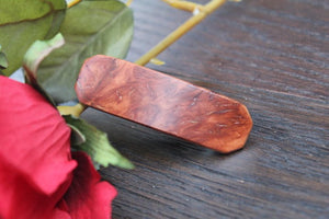 Manzanita Hair Barrette, Hair Clip, Hair Barrette, Wood barrette, French France Barrette Gift for mom Made in USA